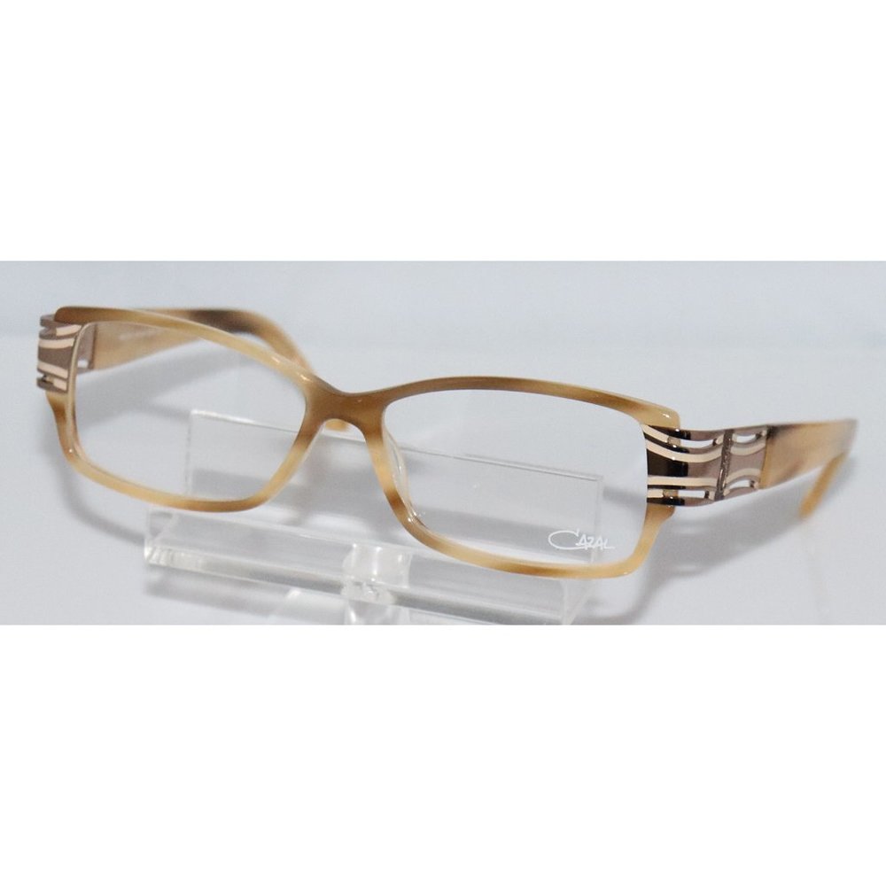New Unisex Cazal Lt Brown Havana Eyeglasses